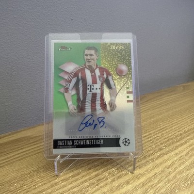 Bastian Schweinsteiger Auto /99 Topps Ucc Finest 2025/26