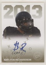 2013 Press Pass Signings Gold /199 Sheldon Richardson #PPS-SR2 Auto x7n