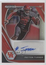 2021 Panini Prizm Draft Picks Red 174/199 Payton Turner #DPA-PTU Auto 2b2