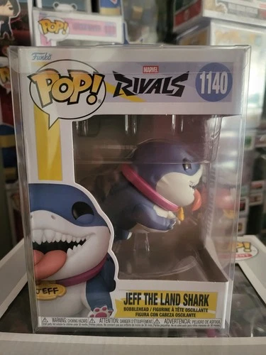Funko Pop! Vinyl Marvel Rivals Jeff the Land Shark #1140