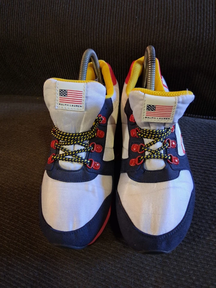 Zapatilla deportiva POLO RALPH LAUREN EE. UU. Oryion Royal Boys 4,5 para mujer 6 Foto 2 de 4