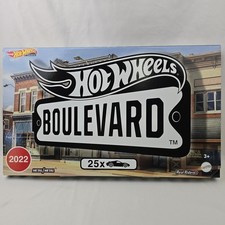 Hot Wheels 2022 Boulevard 25 Car Premium Collector Box Set - Factory Sealed