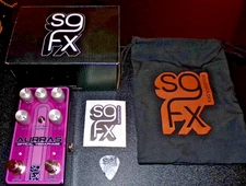 SOLIDGOLDFX Aurras Optical Vibraphase Univibe Phaser Pedal