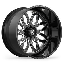 26x14 KG1 Forged KF015 Gear Gloss Black Milled Wheel Blank (-76mm)