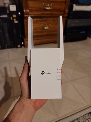 TP-Link AX3000 Dual-Band Wi-Fi 6 Range Extender RE705X White