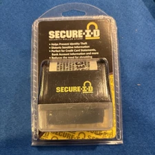 Cosco Secure ID Security Roller Stamp Sealed NEW