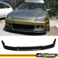 Fits 92-95 Honda Civic 2/3 Door EG Type Concept Front Bumper Lip Spoiler PU