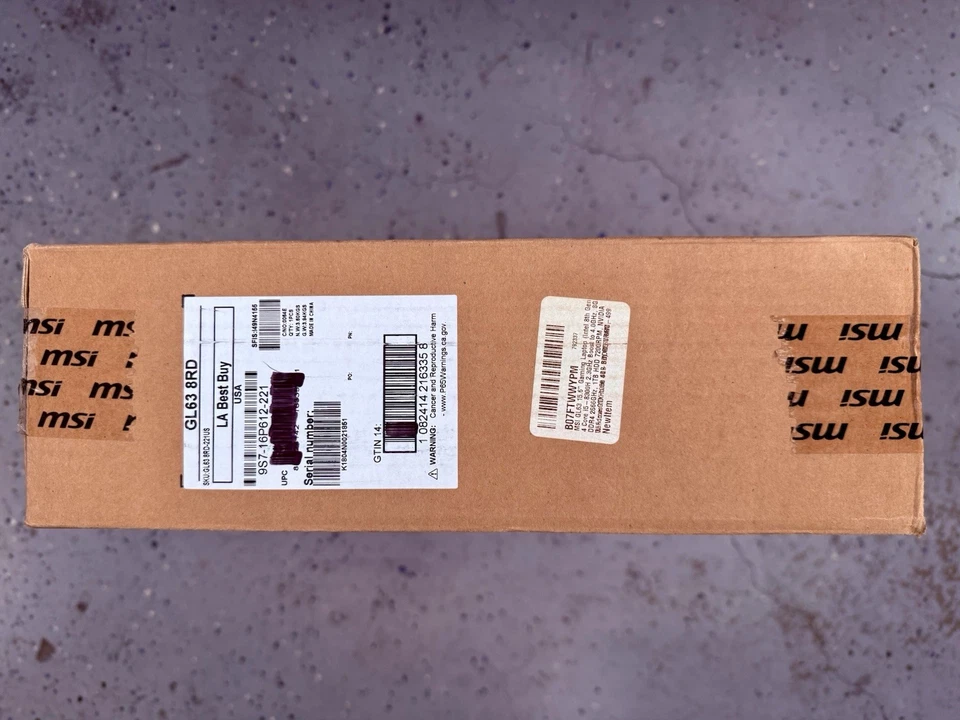 MSI GL63 8RC 15.6" Gaming Laptop i5-8300H GTX1050 8GB RAM 1TB HDD Win10 NEW - Image 3 of 4