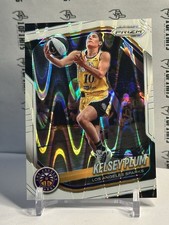 Kelsey Plum 2025 Panini Prizm WNBA #59 White Seismic - Los Angeles Sparks