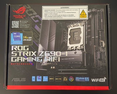 ASUS ROG Strix Z690-I Gaming WiFi LGA 1700 Mini-ITX Intel Motherboard