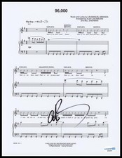 Anthony Ramos "In the Heights" AUTOGRAPH Signed '96,000' 8.5x11 Sheet Music ACOA
