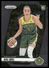 Nika Muhl Rookie RC 2024 Panini Prizm WNBA #75 Seattle Storm