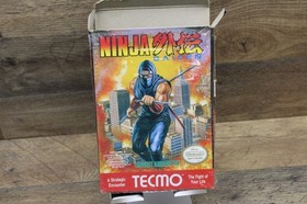 Ninja Gaiden (NES/Nintendo) - Game and Box only - Cleaned/Tested!