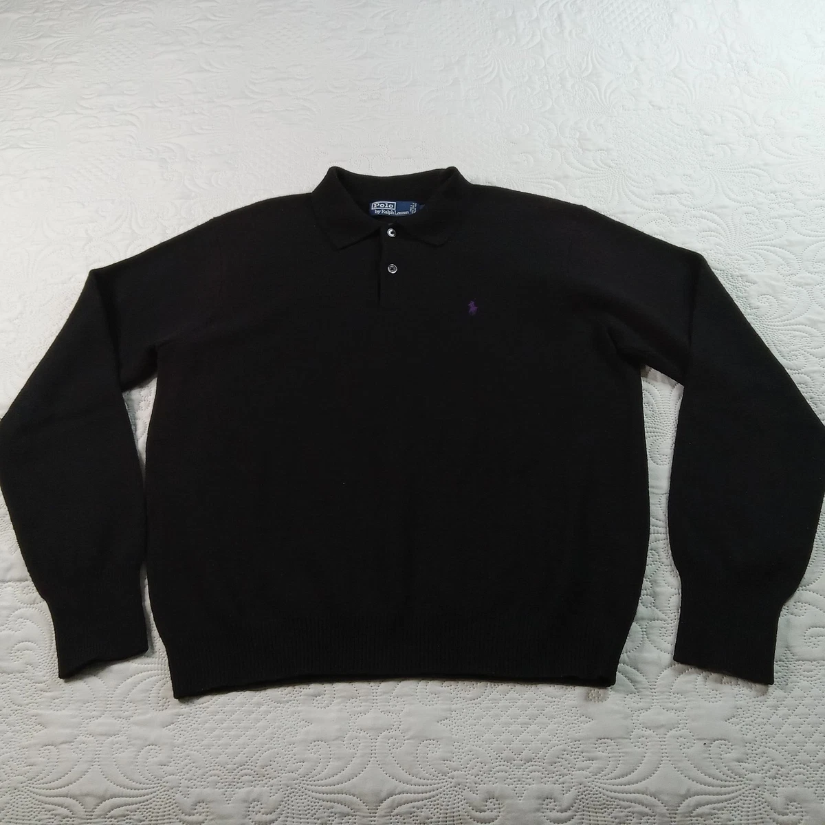 Polo Ralph Lauren Men's Black 90s Theme for sale | eBay