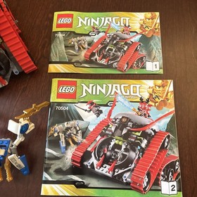 LEGO NINJAGO Garmatron 70504 The Final Battle Set w/ Minifigures & Manuals