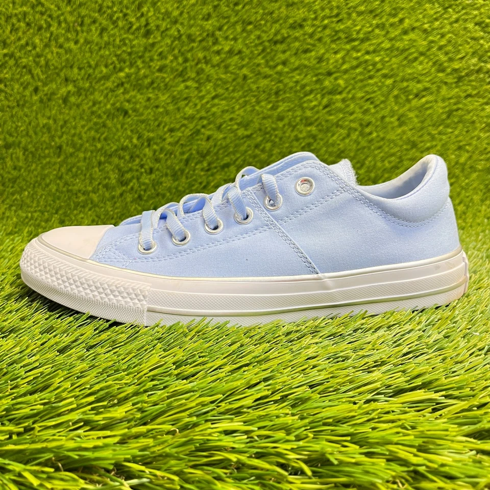 Zapatos deportivos informales Converse Chuck Taylor All Star Ox bajos para mujer talla 8 azules Foto 3 de 4