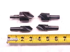 4pcs M.A. FORD HSS COUNTERSINKS 3/4", 1" & 1 1/4" DIAMETERS 90 DEGREES SINGLE FL