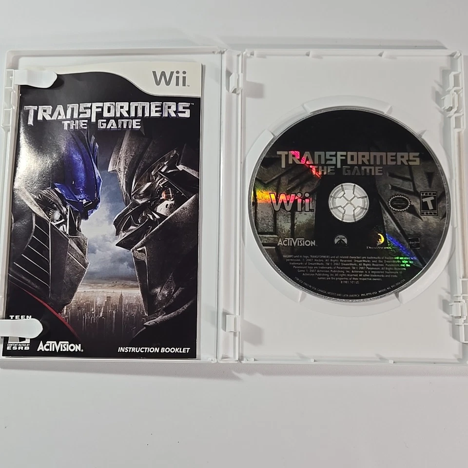 Nintendo Wii 6 Games LOT Ben 10 Club Penguin Tranformers The Movie Complete CIB - Image 2 of 4