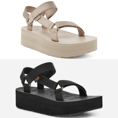 Teva Flatform Universal Leather Sandal Damenschuhe