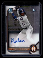2022 Bowman Chrome #CPA-RM Roilan Machandy Prospect Autographs