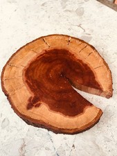 SOLID CHERRY / PLUM HEARTWOOD BESPOKE CHARACTER BLANK HOBBY WOOD CRAFT
