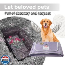 LZHTIME Pet Burial, Eco Friendly Pet Body Bag Suitable for All Kinds of Pets ...