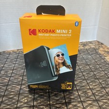 Kodak Mini 2 HD Wireless Bluetooth Portable Mobile Instant Photo Printer Black