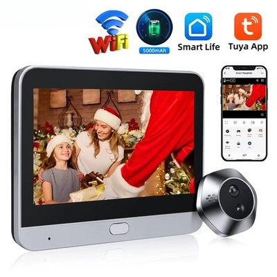 WiFi Camera Smart Life Motion Detection Digital Audio Doorbell Two-way Intercom