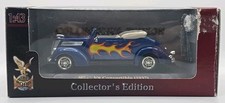 Road Signature Collectors Edition Ford V8 Convertible 1937 Hot Rod Blue Flame