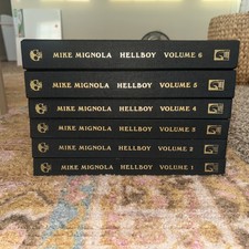 Mike Mignola Hellboy Library Edition Set Volumes 1-6, Dark Horse Comics
