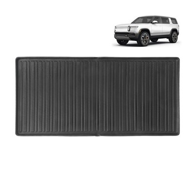 BestEvMod for Rivian R1S All Weather Trunk Mat Protection Accessories, 3D Cargo