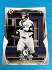 Jonah Cox 2023 Bowman Draft #BD-135 1st Bowman Athletics cantidad disponible