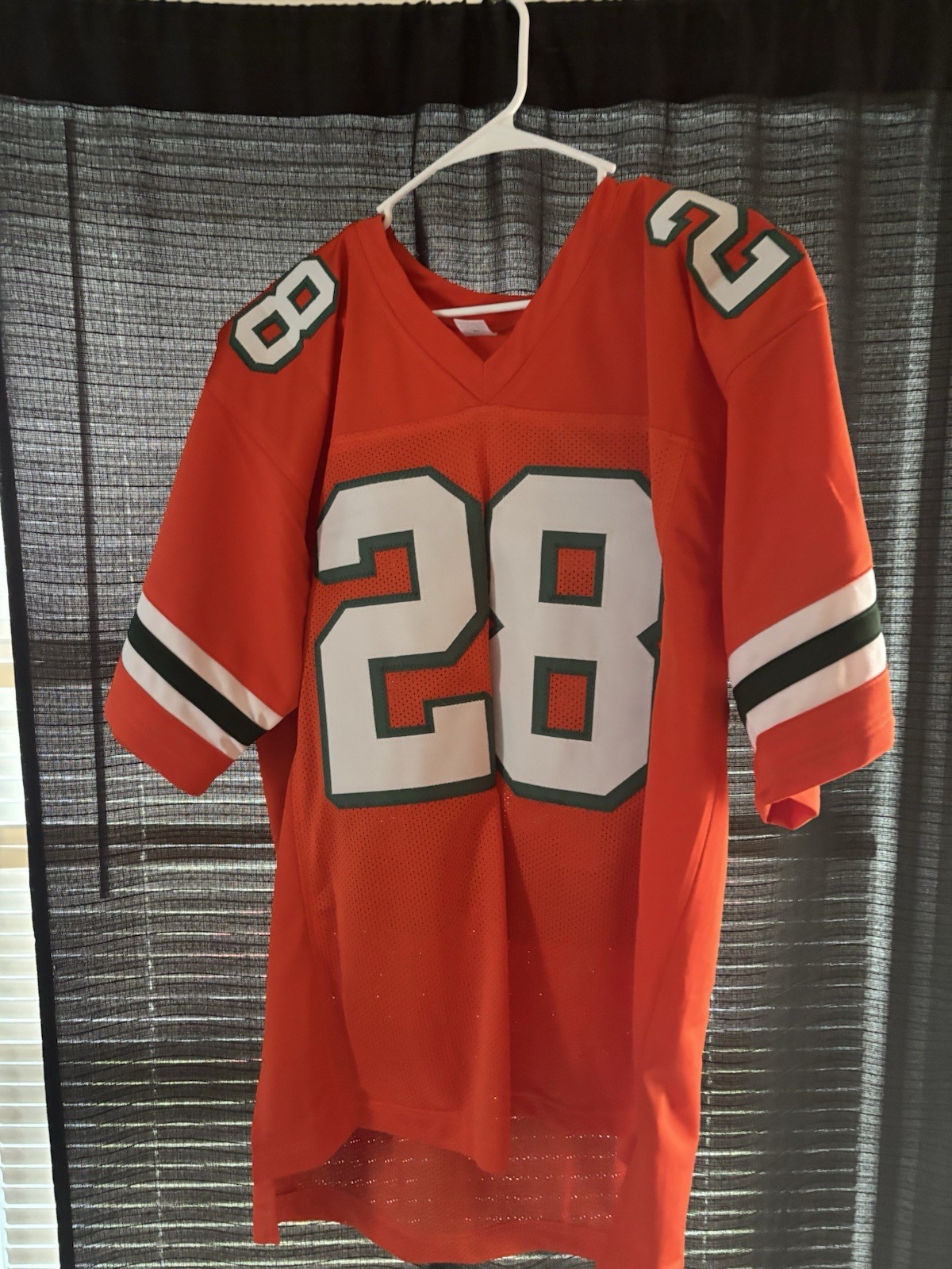 Clinton Portis Autographed Signed Miami Hurricanes Jersey 