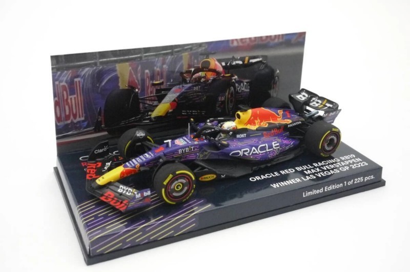 Minichamps 1/43 Red Bull Racing RB19 Max Verstappen #1 Winner Las