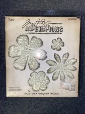 Sizzix Tattered Florals Tim Holtz Alterations Bigz Die 656640