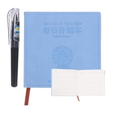 4x4 Inch Blank Sketchbook 98 Pages 100gsm Pocket Hardcover Notebook, Blue