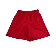 DSG Boys L 14-16 All Purpose Training Shorts Red Athletic Gym Moisture Wicking