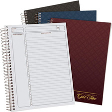 Gold Fibre Project Planner, Assorted Color Covers, 9.5 X 7.25, 84-Sheets, 3-Pack