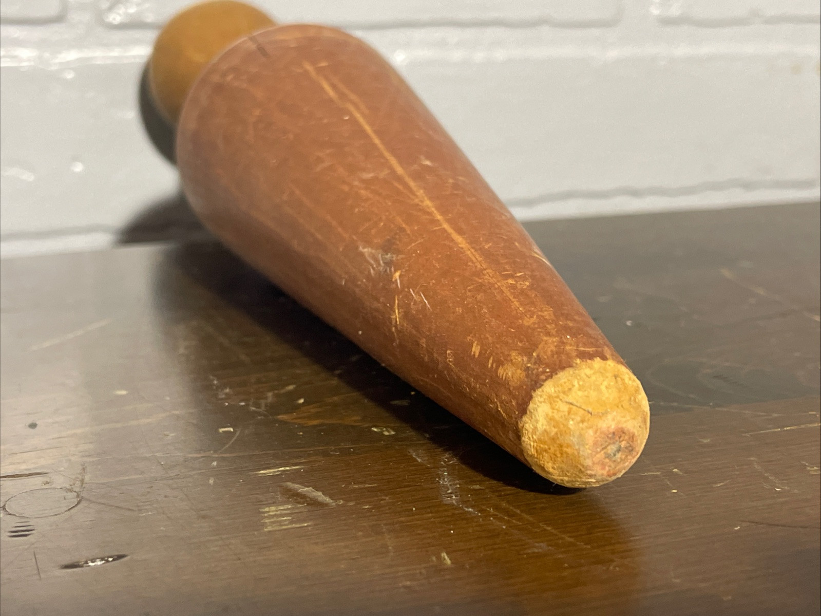 Vintage Wooden Masher 1950’s Kitchen Ware Pharmaceutical