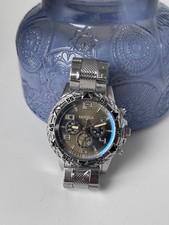 Relojes Hombre Nuevos Metalizados Color Plata Con Estuche De Almacenaje
