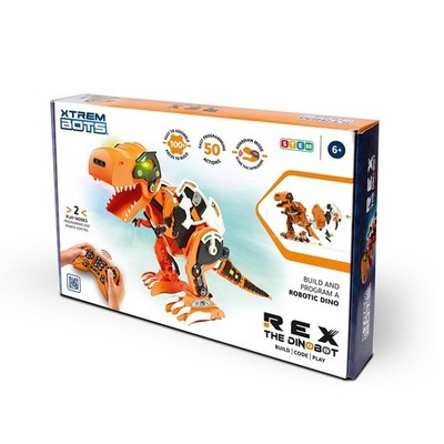 Xtrem Bots Dinobot Bauen Sie Ihren eigenen Roboter Spielzeug 2 in 1 UVP 58£ - NEU