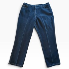 Vintage Union Made Lee Straight Leg Jeans Mens 38x29 Dark Blue Denim Workwear