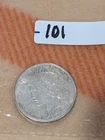 1925 US Silver Peace Dollar Circulated Coin Good Condition