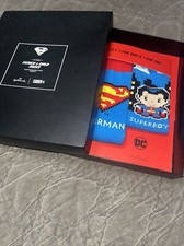 Hallmark DC Comics Superman PXL8 Father and Son Socks Superboy