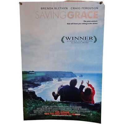 Saving Grace 2000 Movie Poster 27x40 Bethyn/Clunes/Ferguson