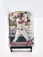 2022 Bowman Prospect Mahki Backstrom 1st Bowman Atlanta Braves #BP-121