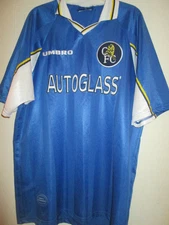Chelsea 1997-1999 Home Football Shirt Size Adult Extra Large XL Premier league