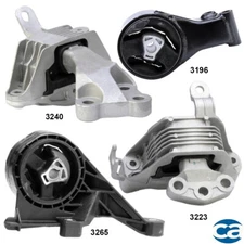 Engine Motor Mount & Auto Trans. Mounts 4Pcs Set for Buick Cascada 16-19 L4 1.6L