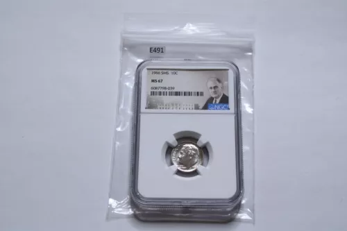 1966 Special Mint Set SMS NGC MS67 ROOSEVELT DIME!  10C Portrait Label!    E491