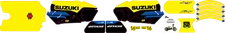 D'COR STACYC 16" eDrive Graphic Kit 10-80-207B Suzuki